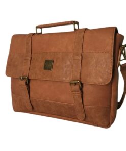 Cotton Road- Laptop Bag With Double Buckled