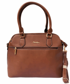 Cotton Road - Minimalist Classic Handbag - Brown