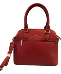 Cotton Road - Minimalist Classic Handbag - Red