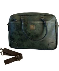 Cotton Road PU Laptop Bag - Green