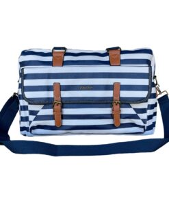 Cotton Road Striped Overnight Bag
