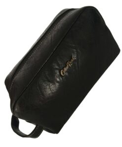 Cotton Road Toiletry Bag. - Black