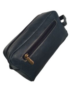 Cotton Road Toiletry Bag. - Navy