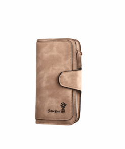 Cotton Road Wind Pump Wallet With 4 Sections - Pink