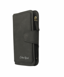 Cotton Road Women 4 Sections Wallet - Black