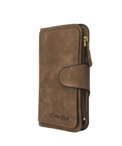 Cotton Road Women 4 Sections Wallet - Brown