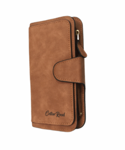 Cotton Road Women 4 Sections Wallet - Khaki