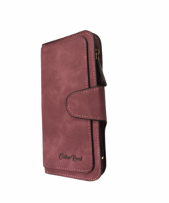 Cotton Road Women 4 Sections Wallet - Maroon