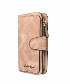 Cotton Road Women 4 Sections Wallet - Pink