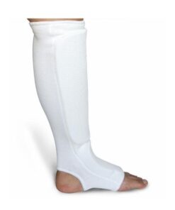 Cotton Shin Insteps White - S