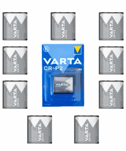 CR-P2 6 Volt Lithium Batteries x 10 Pieces