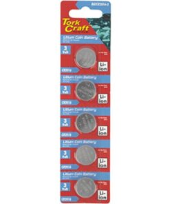 Cr2016 3V Lithium Coin Battery X5 Pack (Moq 20)