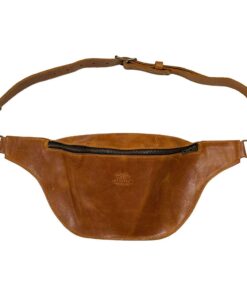 Crazy Cow Leatherware - Moon Bag - Toffee