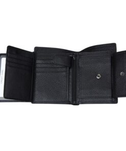 Cre8tive PU Leather RFID Wallet - Black