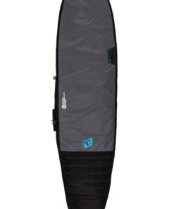 Creatures 8 6  Longboard Day Use Surfboard Cover Bag - Charcoal Cyan
