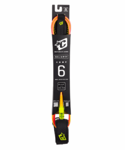 Creatures Comp 6 Surfboard Leash - Cherry Mango