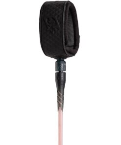 Creatures Comp 6 Surfboard Leash - Dirty Pink Speckle Black