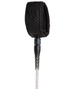 Creatures Comp 6 Surfboard Leash - White Speckle Black