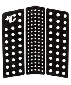 Creatures Front Deck III Cord Surfboard Traction: Black - GFDIII21BK