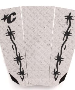 Creatures Jack Freestone Lite Ecopure Surfboard Traction Pad - Bone Black Barbed Wire