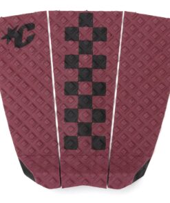 Creatures Jack Freestone Lite Ecopure Surfboard Traction Pad : Dark Rose Black Chex