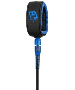 Creatures Longboard Ankle 9 Surfboard Leash - Black Blue
