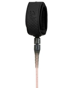 Creatures Longboard Ankle 9 Surfboard Leash - Dirty Pink Speckle Black