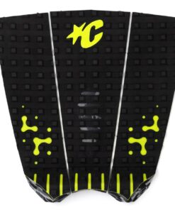 Creatures Mick Fanning Loc-Lite Ecopure Surfboard Traction Pad - Black Lime Camo