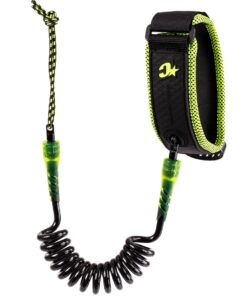 Creatures Reliance Bicep Bodyboard Leash Large - Black Lime
