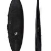 Creatures Shortboard Day Use Dt2.0 7'1" Surfboard Cover Bag - Black Silver