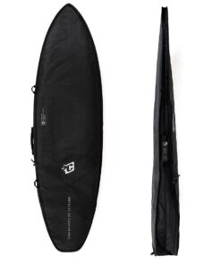 Creatures Shortboard Day Use Dt2.0 7'1" Surfboard Cover Bag - Black Silver