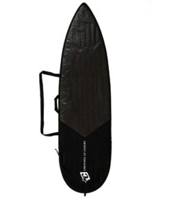 Creatures Shortboard Icon Lite 5'8'' Surfboard Cover Bag - Black Silver