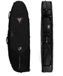 Creatures Shortboard Quad Wheely Dt2.0 6'7" Surfboard Cover Bag - Black Silver