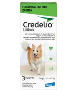 Credelio (Elanco) Green Tick & Flea Treatment for Dogs Large 11 -22kg
