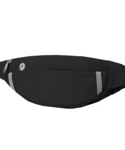 Cross Body Moon Bag - Black