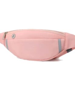 Cross Body Moon Bag - Pink