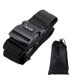 Cross Suitcase Belt with Password Luggage Strap