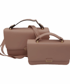 Crossbody Fashion Small Shoulder Handbags for Women Ladies Top-Handle Bags - Pink