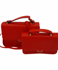 Crossbody Fashion Small Shoulder Handbags for Women Ladies Top-Handle Bags - Red