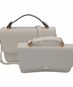 Crossbody Fashion Small Shoulder Handbags for Women Ladies Top-Handle Bags - White