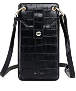 Crossbody Sling Mini Cell Phone Bag For Women -Black