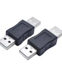 CTDW 2 x USB Male to Male Converter Adapter for Cable Gender Change
