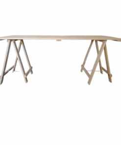 CTS Solid Pine Sitting Trestle Table Combo