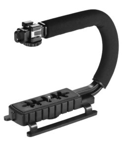 C/U Shape Bracket Handle Grip Stabilizer for Canon DSLR Camera