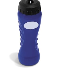 Curves Water Bottle - 750ml - Blue