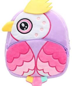 Cute Animal Cartoon Backpack School Bag - Owl