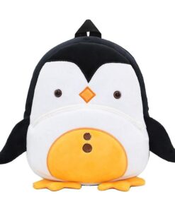Cute Animal Cartoon Backpack School Bag - Penguin
