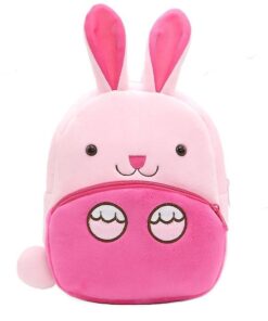 Cute Animal Cartoon Backpack School Bag - Rabbit