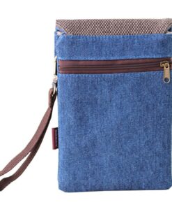 Cute Canvas Crossbody Cell Phone Purse with Shoulder Strap