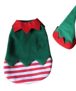 Cute Dog Halloween & Christmas Costumes Clothes Set (Size: L)